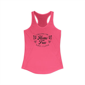 Home Free tank top - Zenfull Heart self love and healing affirmation apparel
