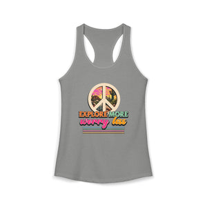 Explore More Worry Less | Racerback Tank
