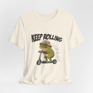 Keep Rolling | Frog | Deluxe Tee