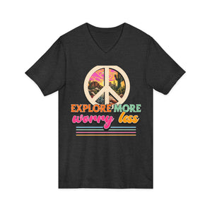 Explore More Worry Less | V-Neck