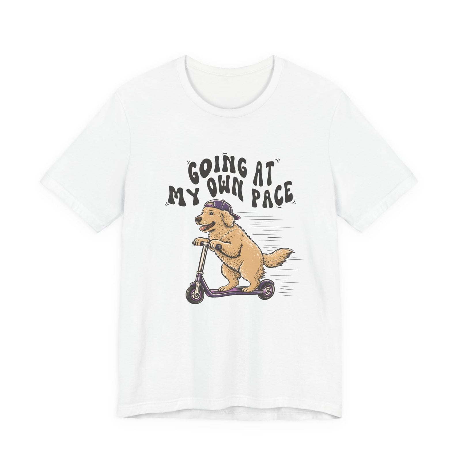 Going At My Own Pace | Dog t-shirt - Zenfull Heart self love and healing affirmation apparel
