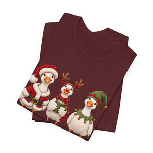 Holly Jolly Goosemas | Deluxe Tee