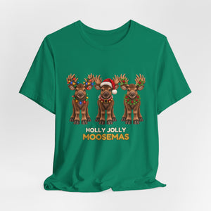 Holly Jolly Moosemas | Deluxe Tee