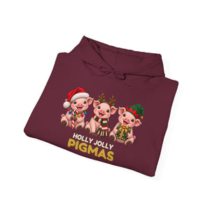 Holly Jolly Pigmas | Hoodie