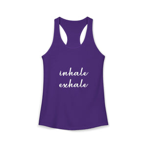 Inhale Exhale | Racerback Tank