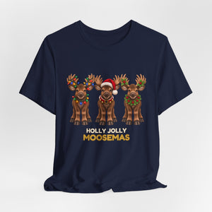 Holly Jolly Moosemas | Deluxe Tee