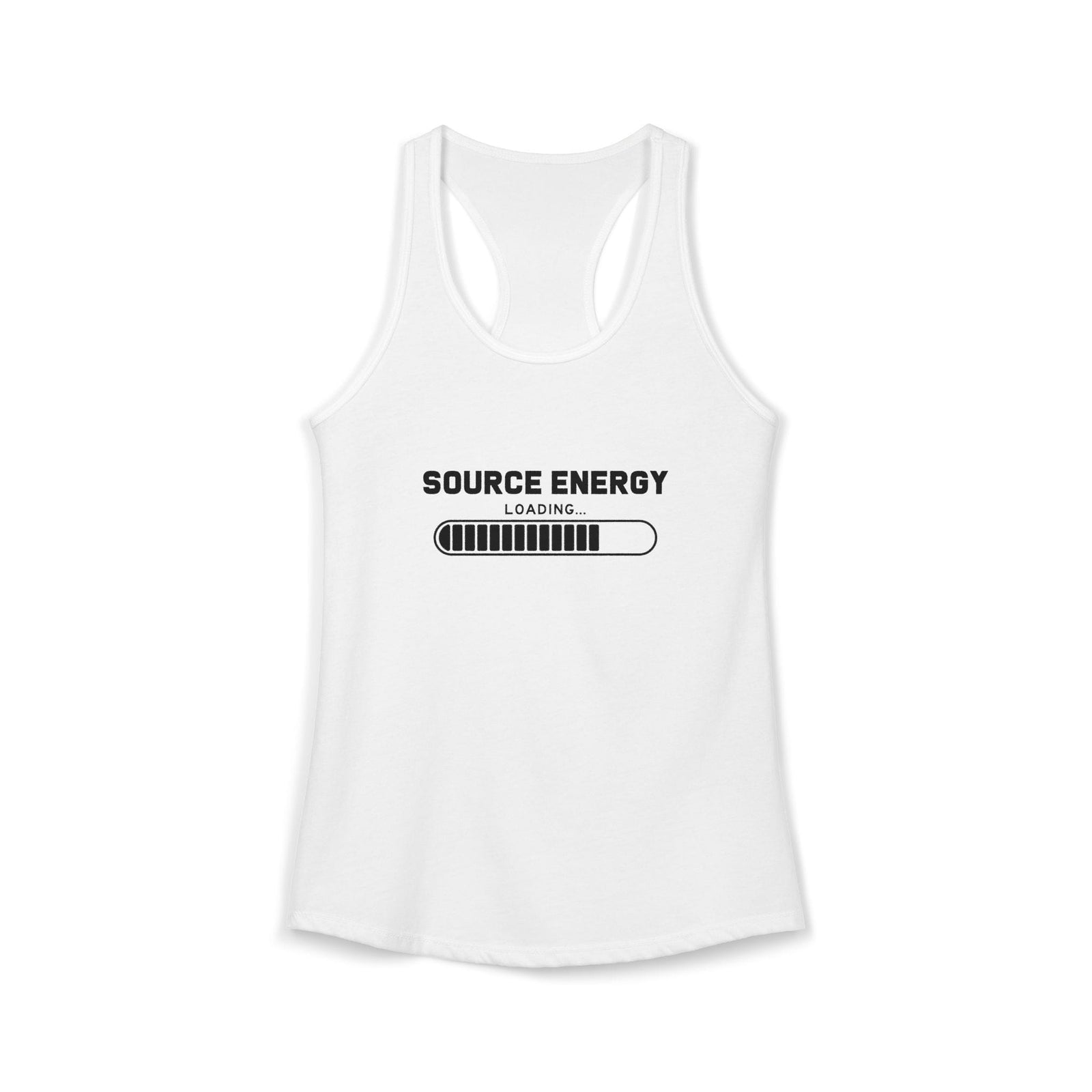Source Energy Loading tank top - Zenfull Heart self love and healing affirmation apparel