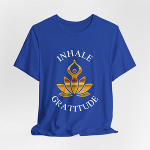 Inhale Gratitude | Deluxe Tee