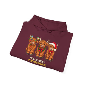 Holly Jolly Cowmas | Hoodie