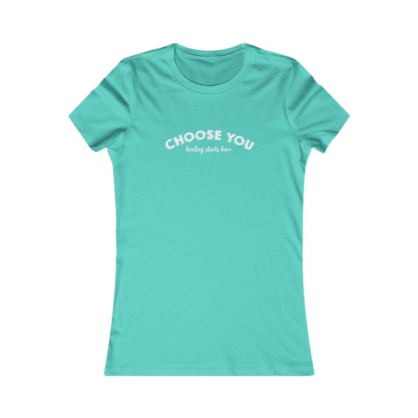 Choose You women's t-shirt - Zenfull Heart self love and healing affirmation apparel