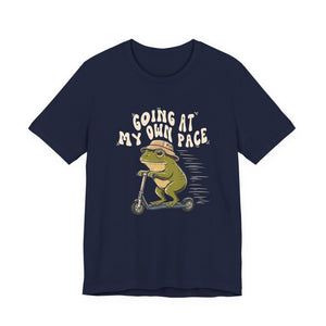 Going At My Own Pace | Frog | Deluxe Tee