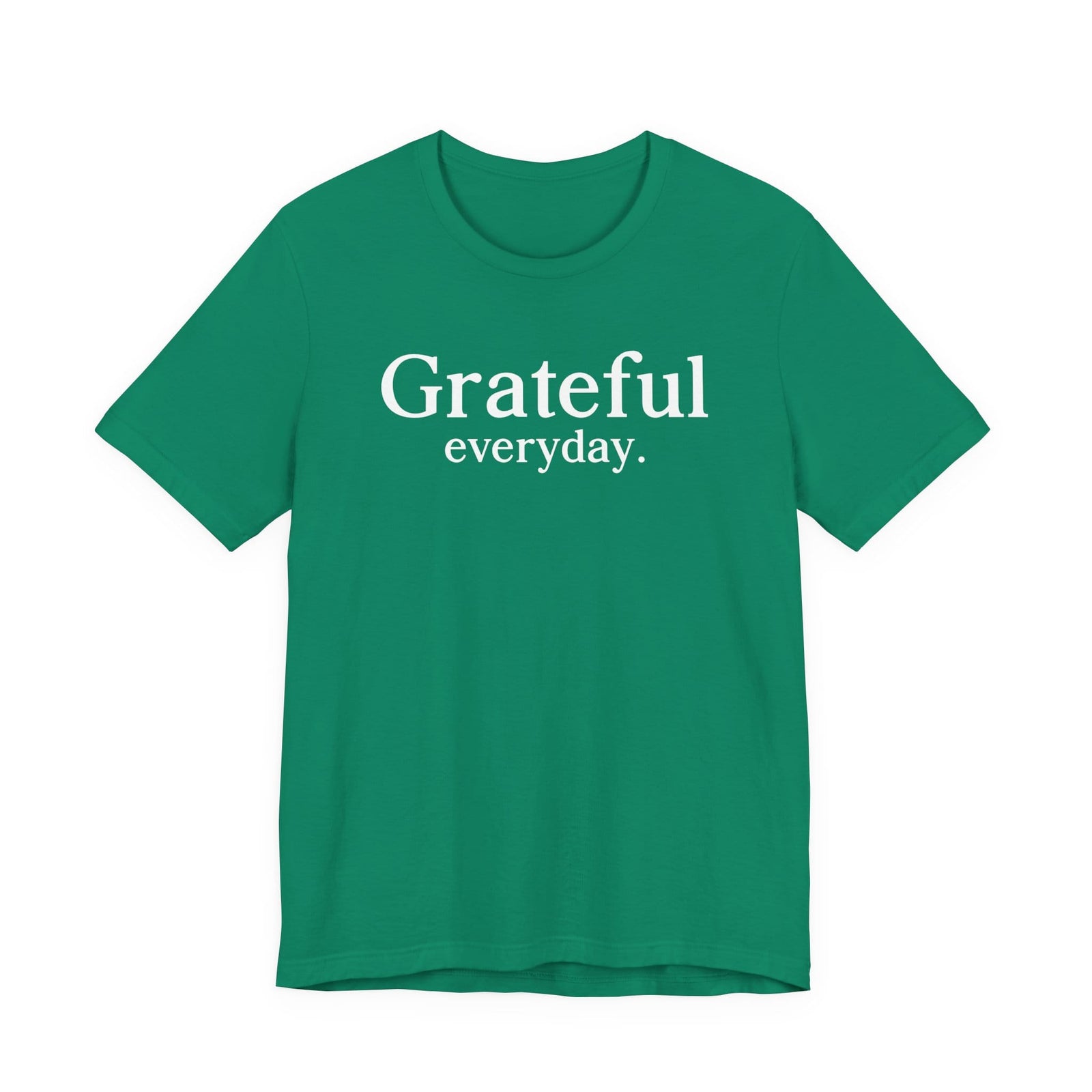 Grateful Everyday t-shirt - Zenfull Heart self love and healing affirmation apparel