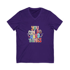 You Can Do Hard Things | V-Neck