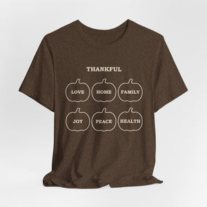 Thankful Pumpkins | Deluxe Tee