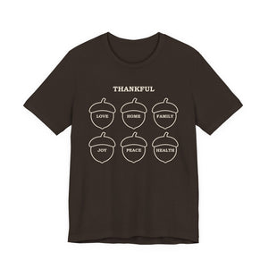 Thankful Acorns | Deluxe Tee