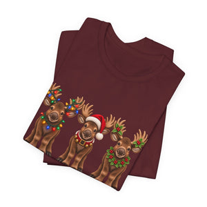 Holly Jolly Moosemas | Deluxe Tee
