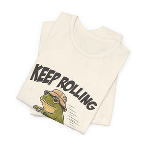 Keep Rolling | Frog | Deluxe Tee