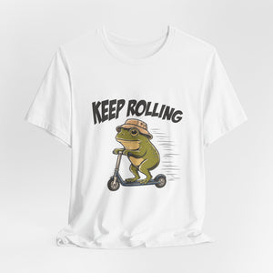 Keep Rolling | Frog | Deluxe Tee