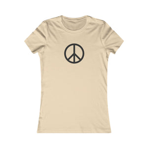 Classic Peace Sign | Light Colours | Women's Tee