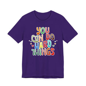 You Can Do Hard Things t-shirt - Zenfull Heart self love and healing affirmation apparel