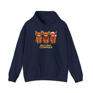Holly Jolly Cowmas | Hoodie