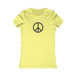 Classic Peace Sign | Light Colours | Women's Tee