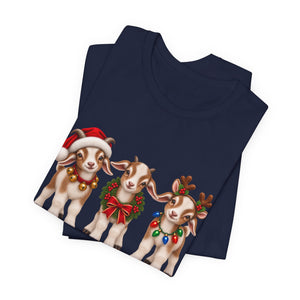 Holly Jolly Goatmas | Deluxe Tee