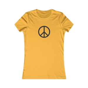 Classic Peace Sign | Light Colours | Women's Tee