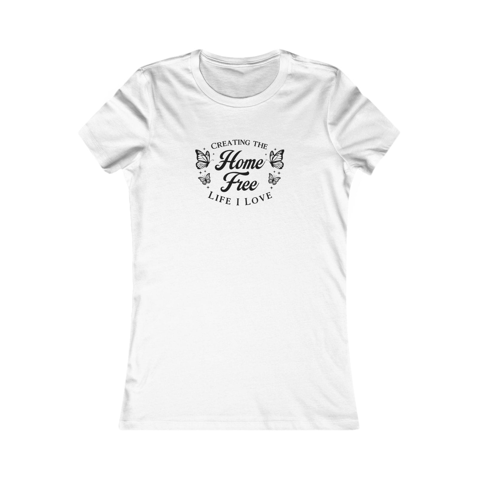 Home Free women's t-shirt - Zenfull Heart self love and healing affirmation apparel