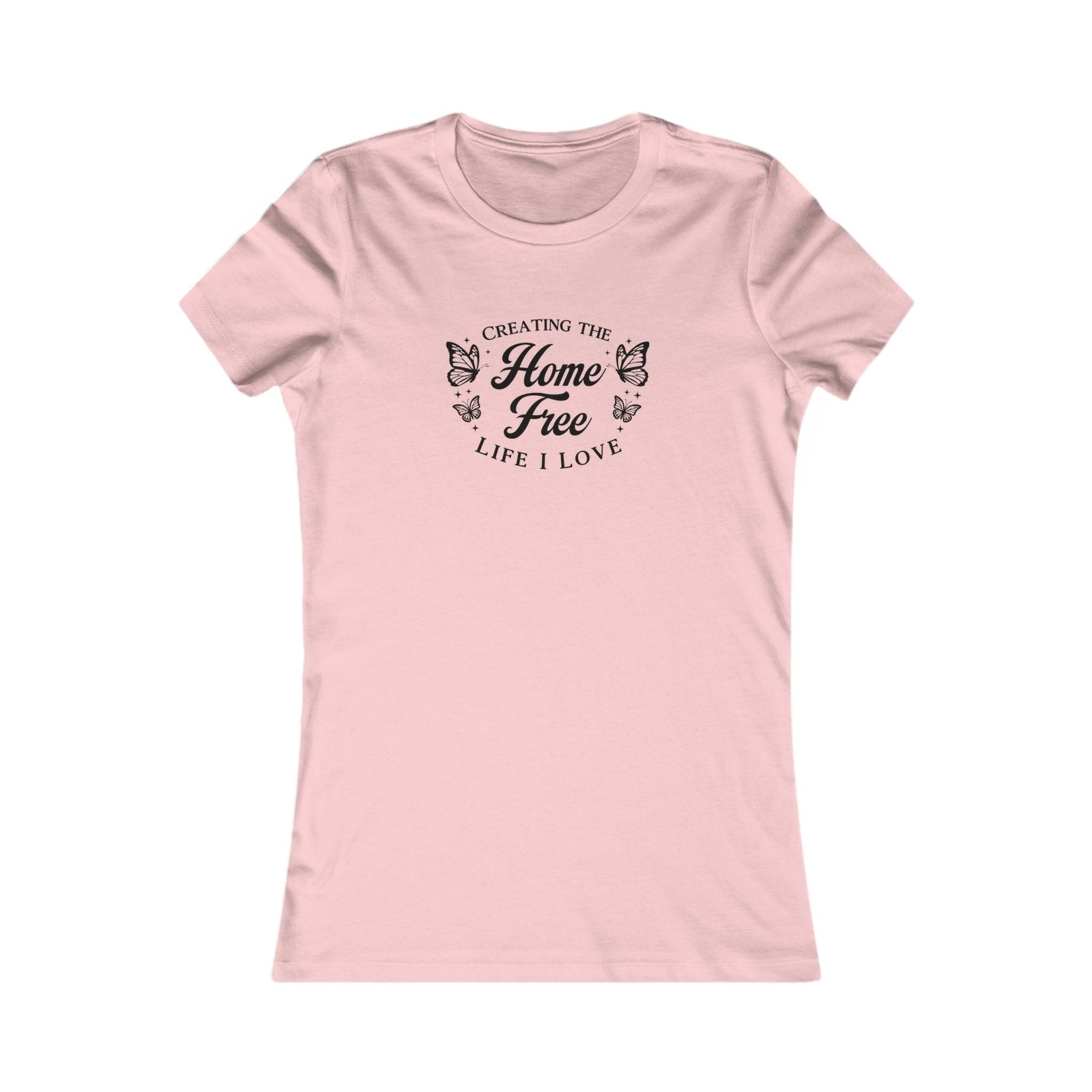 Home Free women's t-shirt - Zenfull Heart self love and healing affirmation apparel