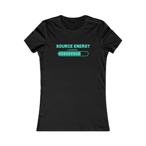 Source Energy Loading... women's t-shirt - Zenfull Heart self love and healing affirmation apparel