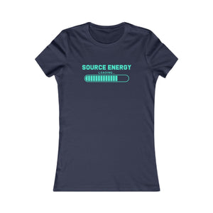 Source Energy Loading... women's t-shirt - Zenfull Heart self love and healing affirmation apparel