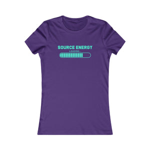Source Energy Loading... women's t-shirt - Zenfull Heart self love and healing affirmation apparel