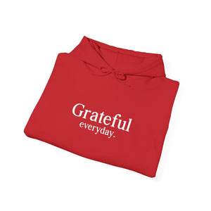 Grateful Everyday hoodie - Zenfull Heart self love and healing affirmation apparel