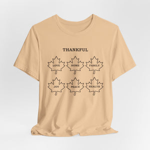 Thankful Leaves | Deluxe Tee