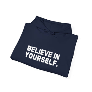 Believe In Yourself hoodie - Zenfull Heart self love and healing affirmation apparel