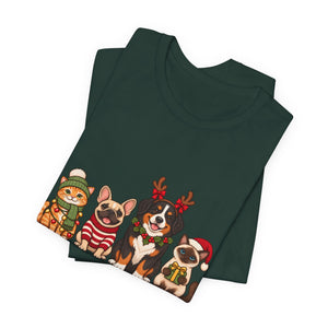Holly Jolly Pawsmas | Deluxe Tee