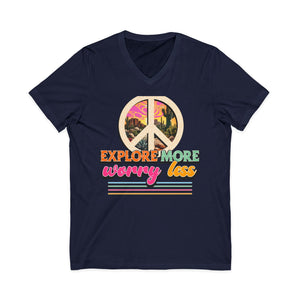 Explore More Worry Less | V-Neck