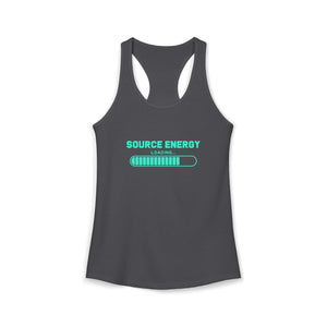 Source Energy Loading tank top - Zenfull Heart self love and healing affirmation apparel