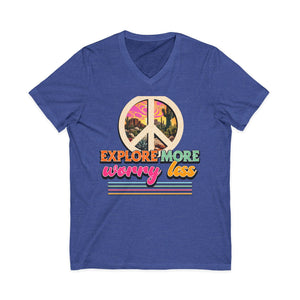 Explore More Worry Less | V-Neck