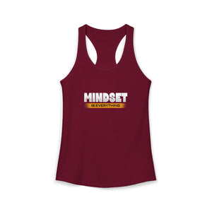 Mindset Is Everything tank top - Zenfull Heart self love and healing affirmation apparel