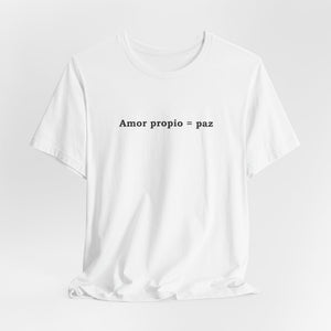Amor Propio = Paz | Deluxe Tee