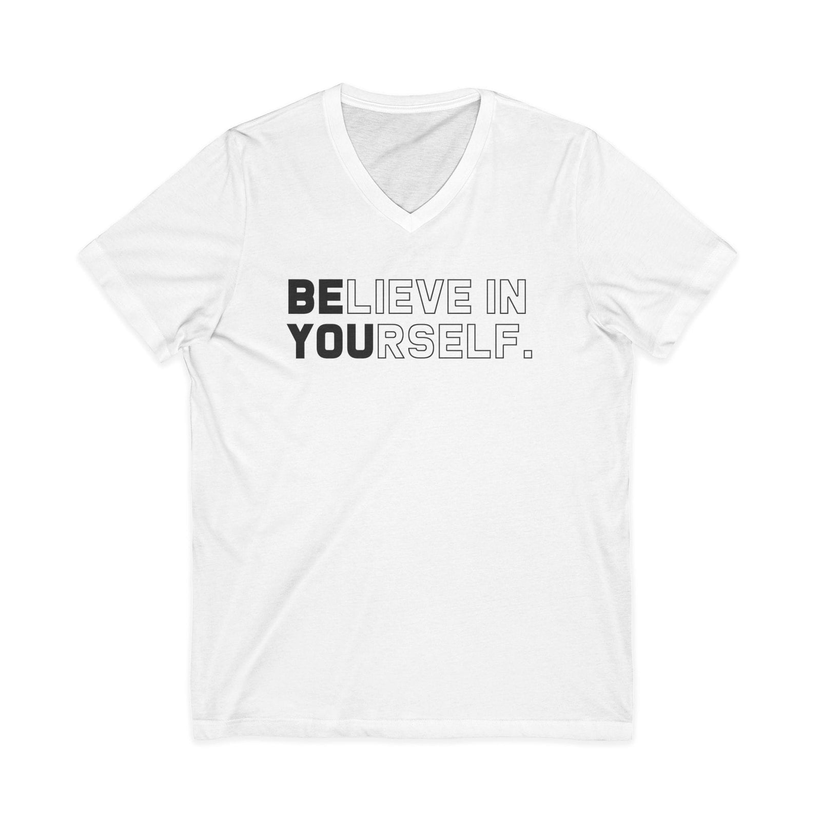 Believe In YourSelf | Deluxe Tee | V-Neck