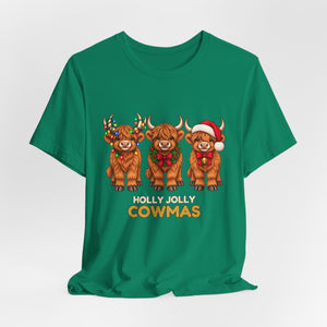 Holly Jolly Cowmas | Deluxe Tee