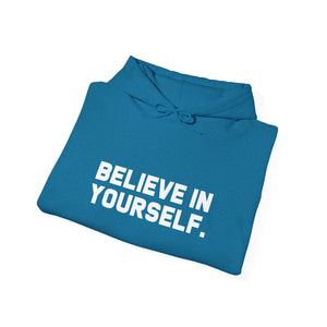 Believe In Yourself hoodie - Zenfull Heart self love and healing affirmation apparel