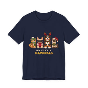 Holly Jolly Pawsmas | Deluxe Tee