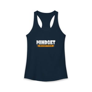 Mindset Is Everything tank top - Zenfull Heart self love and healing affirmation apparel
