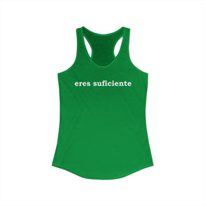 Eres Suficiente | Querida Persona Detrás De Mí | Racerback Tank