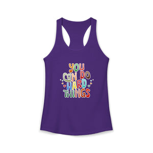 You Can Do Hard Things | Racerback Tank