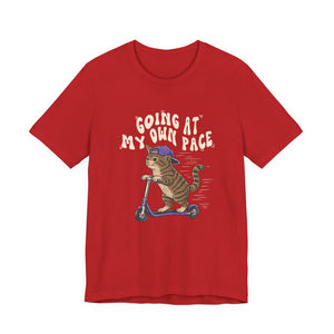 Going At My Own Pace | Cat | Deluxe Tee